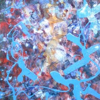 Картина под названием "Сквозь пласмассу и…" - Михаил Курбатов, Подлинное произведение искусства
