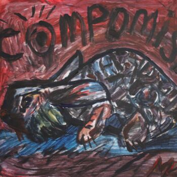 Pintura titulada "Compromise" por Mikhey Chikov, Obra de arte original, Acrílico