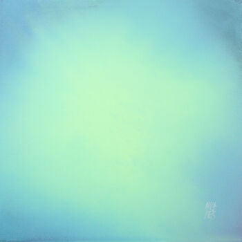 Peinture intitulée "The Beginning Sky B…" par Mila Weis, Œuvre d'art originale, Acrylique Monté sur Châssis en bois