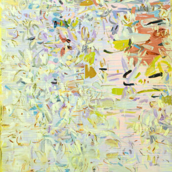 Peinture intitulée "Spring Bloom" par Mila Weis, Œuvre d'art originale, Acrylique