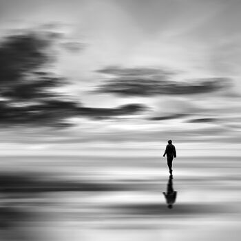 Fotografie getiteld "Endless Walk Limite…" door Milan Karagic, Origineel Kunstwerk, Digitale fotografie