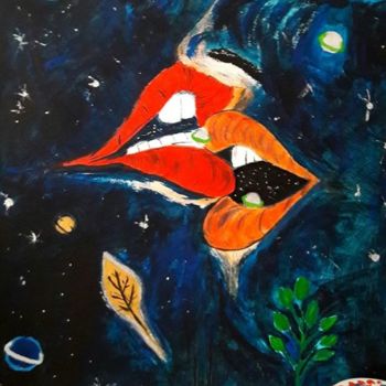 Painting titled "Ivresse" by Bliss'Art, Original Artwork, Acrylic