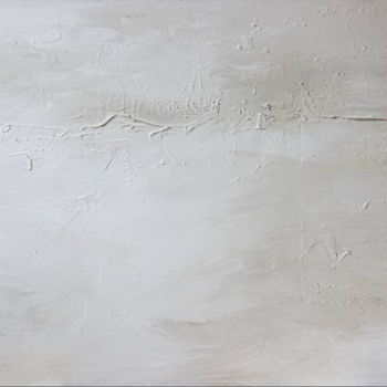 Pittura intitolato "Viento blanco" da Mila Oz, Opera d'arte originale, Olio