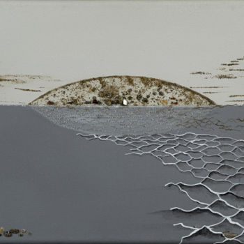 Картина под названием "Ne cherchons plus t…" - Mileg, Подлинное произведение искусства, Акрил Установлен на Деревянная рама…