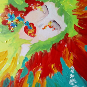 Pittura intitolato "estate.jpg" da Milena Aere, Opera d'arte originale, Acrilico