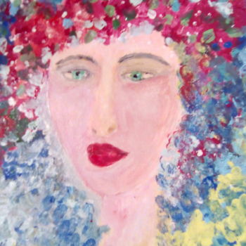 Pittura intitolato "femminilità.jpg" da Milena Aere, Opera d'arte originale, Acrilico