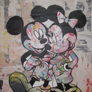 Painting titled "Mickey Love" by Fred Milesi, Original Artwork