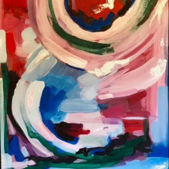 Картина под названием "abstract & landscape" - Milk Art Florence, Подлинное произведение искусства, Акрил