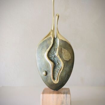 Sculpture titled "“Sprouts”" by Milko Dobrev, Original Artwork, Bronze