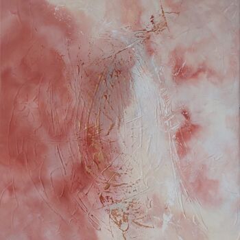 Pintura titulada "La vie en rose" por Milla Laborde, Obra de arte original, Acrílico Montado en Bastidor de camilla de madera