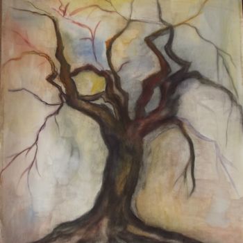Schilderij getiteld "albero.jpg" door Milla, Origineel Kunstwerk