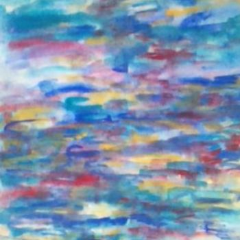 Peinture intitulée "abstract.jpg" par Milla, Œuvre d'art originale, Aquarelle