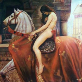 Pintura intitulada "Realeza maxime" por Milo Anders, Obras de arte originais, Óleo