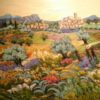 "Provence" başlıklı Tablo Milorv tarafından, Orijinal sanat