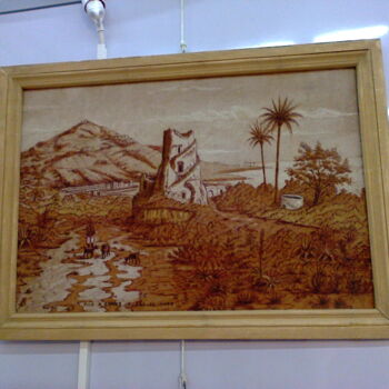 Painting titled "bab-elwad1830.jpeg" by Miloud Tounsi, Original Artwork