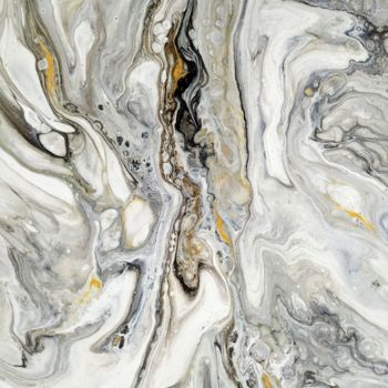 Peinture intitulée "Marble" par Iren Miller, Œuvre d'art originale, Acrylique