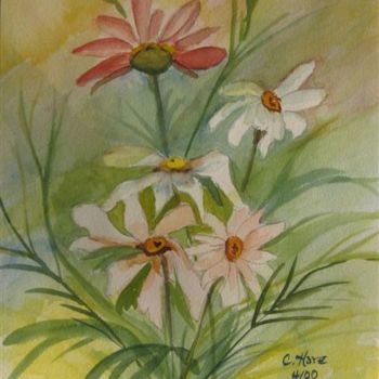 Malerei mit dem Titel "Bouquet" von Carol Hare, Original-Kunstwerk