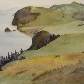 Peinture intitulée "Newfoundland's East…" par Carol Hare, Œuvre d'art originale