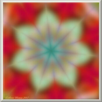 Digital Arts titled "Fleur" by Mimia Lichani, Original Artwork