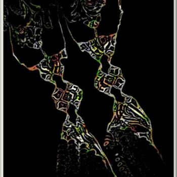 Arts numériques intitulée "Les valseuses" par Mimia Lichani, Œuvre d'art originale