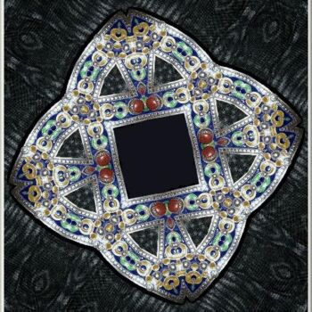 Digital Arts titled "Broche" by Mimia Lichani, Original Artwork