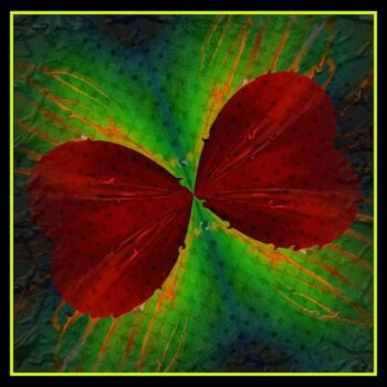 Digital Arts με τίτλο "Papillon." από Mimia Lichani, Αυθεντικά έργα τέχνης