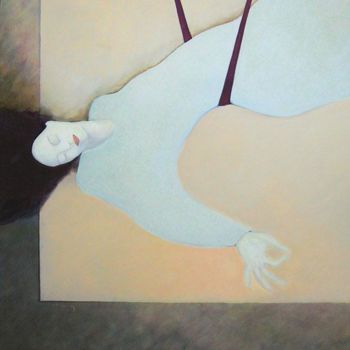 Картина под названием "Sleeping Woman" - Mimi Chen Ting, Подлинное произведение искусства