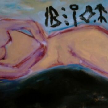 Painting titled "HAPPY SENSUALITY" by Mina Clerck, Original Artwork