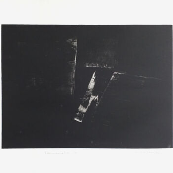 Estampas & grabados titulada "Fragmentation 8" por Mine Palayer, Obra de arte original, Monotipia