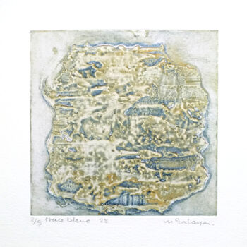 Отпечатки и Гравюры под названием "Trace 28 b" - Mine Palayer, Подлинное произведение искусства, гравюра