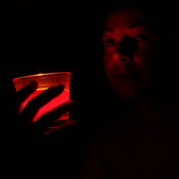 Photographie intitulée "Candle light" par Pym, Œuvre d'art originale