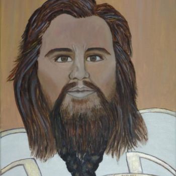 Painting titled "zeus" by Thea Roelofs, Original Artwork, Other