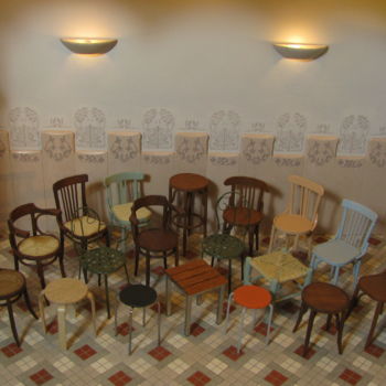 Artesanía titulada "sillas-enero2018.jpg" por Francisco Del Pozo Parés, Obra de arte original