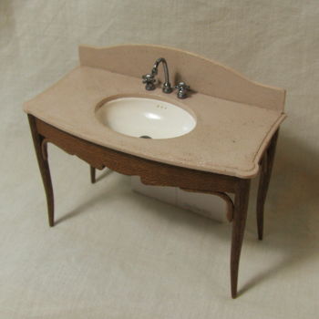 Artesanía titulada "consola lavabo" por Francisco Del Pozo Parés, Obra de arte original