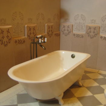 Artesanato intitulada "baño" por Francisco Del Pozo Parés, Obras de arte originais
