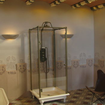 Design mit dem Titel "ducha exenta spittal" von Francisco Del Pozo Parés, Original-Kunstwerk, Möbel