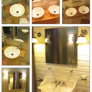 Artesanato intitulada "showcase of bathroo…" por Francisco Del Pozo Parés, Obras de arte originais