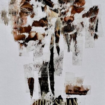 Collages intitulée "The Homesman" par Mino, Œuvre d'art originale, Collages