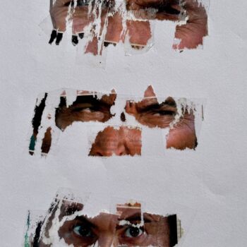 Collages intitulée "Le bon, la brute et…" par Mino, Œuvre d'art originale, Collages