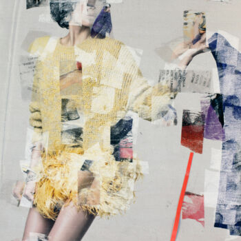 Collages titulada "Compo 1.1" por Mino, Obra de arte original, Collages