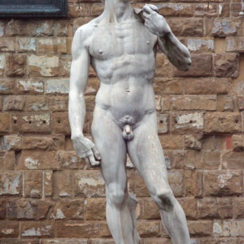 Réplique de la statue de David à Florence