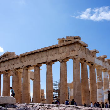 Photographie intitulée "L'acropole d'Athènes" par Miodrag Aubertin, Œuvre d'art originale