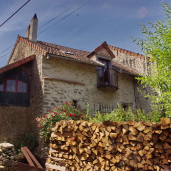 Fotografie mit dem Titel "Maison à Fleé Côte…" von Miodrag Aubertin, Original-Kunstwerk, Digitale Fotografie