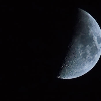 摄影 标题为“La lune 14” 由Miodrag Aubertin, 原创艺术品
