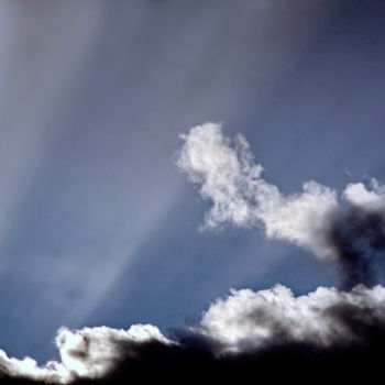 Photographie intitulée "nuages 44" par Miodrag Aubertin, Œuvre d'art originale