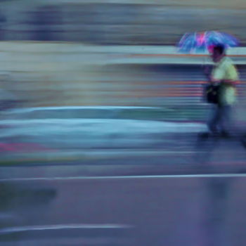 Photographie intitulée "Le parapluie de Mar…" par Miodrag Aubertin, Œuvre d'art originale