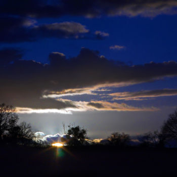 Fotografia zatytułowany „coucher de soleil 1…” autorstwa Miodrag Aubertin, Oryginalna praca