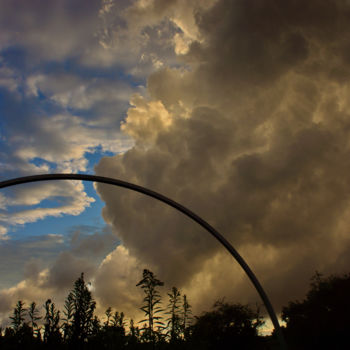 Fotografie mit dem Titel "Nuages 81" von Miodrag Aubertin, Original-Kunstwerk