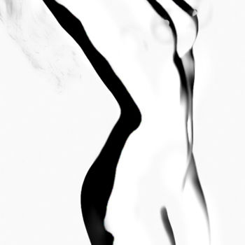 Arts numériques intitulée "courbes féminines" par Miodrag Aubertin, Œuvre d'art originale