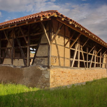 Fotografia zatytułowany „LA GROSSE GRANGE d'…” autorstwa Miodrag Aubertin, Oryginalna praca